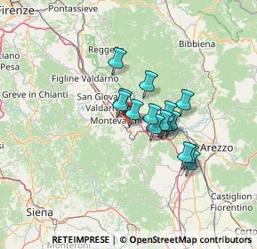 Mappa Neruda 51, 52025 Montevarchi AR, Italia (9.56067)