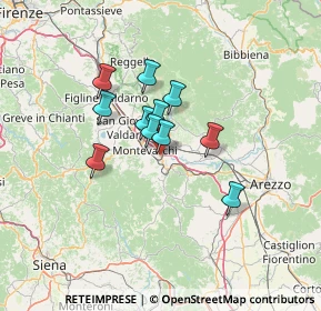 Mappa Neruda 51, 52025 Montevarchi AR, Italia (9.65455)