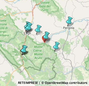 Mappa Via Fonte Avellana, 61040 Frontone PU, Italia (6.47417)