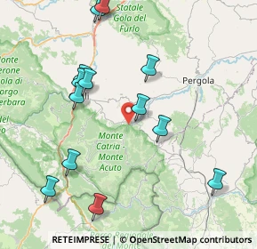 Mappa Via Fonte Avellana, 61040 Frontone PU, Italia (9.02385)