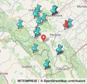 Mappa Via Fonte Avellana, 61040 Frontone PU, Italia (16.133)