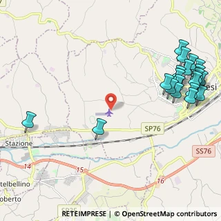 Mappa Via Montecappone, 60035 Jesi AN, Italia (3.0095)