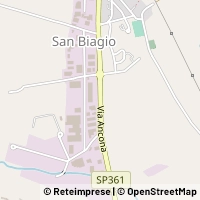 Karte Osimo