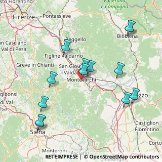 Mappa Via Brenta, 52025 Montevarchi AR, Italia (18.00615)