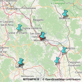 Mappa Via Brenta, 52025 Montevarchi AR, Italia (19.37818)