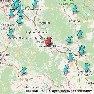 Mappa Via Brenta, 52025 Montevarchi AR, Italia (24.6715)