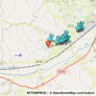 Mappa Via Walter Tobagi, 60035 Jesi AN, Italia (1.79077)