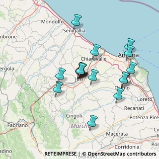 Mappa Via F. Politi, 60035 Jesi AN, Italia (12.60588)