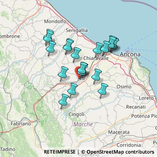 Mappa Giardini, 60035 Jesi AN, Italia (12.426)