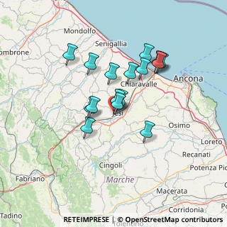 Mappa Giardini, 60035 Jesi AN, Italia (11.42)