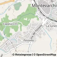 Map Montevarchi