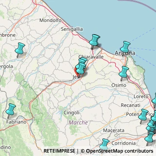 Mappa Via dell'Esino, 60035 Jesi AN, Italia (28.57053)