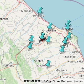 Mappa Via dell'Esino, 60035 Jesi AN, Italia (12.63706)
