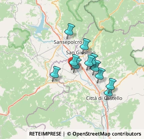 Mappa Via Roma, 06010 Citerna PG, Italia (5.08727)