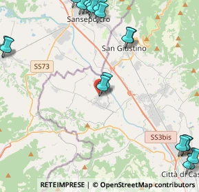 Mappa Via Roma, 06010 Citerna PG, Italia (6.4005)