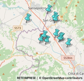 Mappa Via Roma, 06010 Citerna PG, Italia (3.09909)