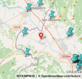 Mappa Via Roma, 06010 Citerna PG, Italia (7.19778)
