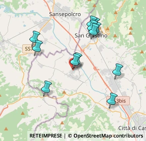 Mappa Via Roma, 06010 Citerna PG, Italia (3.8625)