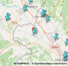 Mappa Via Roma, 06010 Citerna PG, Italia (5.98917)