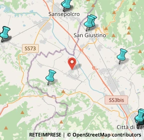 Mappa Via Roma, 06010 Citerna PG, Italia (7.50125)