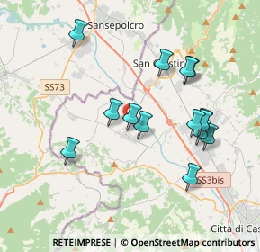 Mappa Via Roma, 06010 Citerna PG, Italia (3.71071)