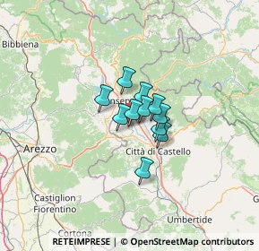 Mappa Via Roma, 06010 Citerna PG, Italia (6.43273)
