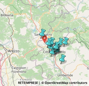 Mappa Via Roma, 06010 Citerna PG, Italia (9.84923)