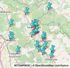Mappa Via Roma, 06010 Citerna PG, Italia (14.883)