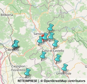 Mappa Via Roma, 06010 Citerna PG, Italia (15.33333)