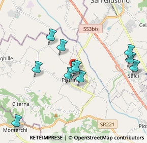 Mappa Via Roma, 06010 Citerna PG, Italia (1.93091)