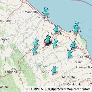 Mappa P.le Luciano Maiolatesi, 60035 Jesi AN, Italia (12.28438)