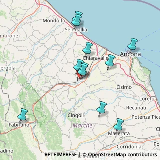 Mappa P.le Luciano Maiolatesi, 60035 Jesi AN, Italia (16.20636)