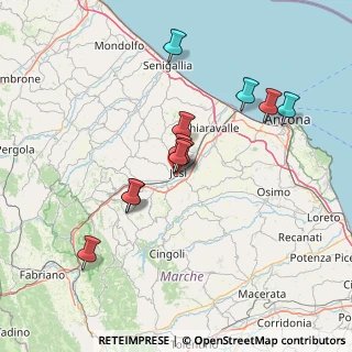 Mappa P.le Luciano Maiolatesi, 60035 Jesi AN, Italia (13.22909)