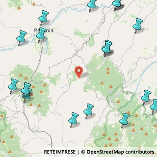 Mappa Via cerqueto, 60041 Sassoferrato AN, Italia (6.849)