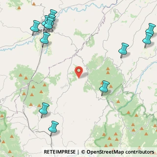 Mappa Via cerqueto, 60041 Sassoferrato AN, Italia (6.50083)