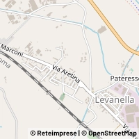 Mapa Montevarchi
