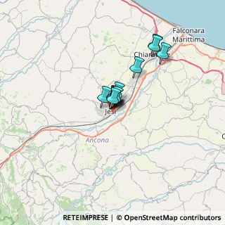 Mappa Via Guglielmo Marconi, 60035 Ancona AN, Italia (3.77167)