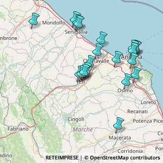 Mappa Via Guglielmo Marconi, 60035 Ancona AN, Italia (17.015)