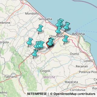 Mappa Via Guglielmo Marconi, 60035 Ancona AN, Italia (9.80188)