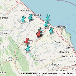 Mappa Via Guglielmo Marconi, 60035 Ancona AN, Italia (10.91154)