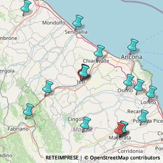 Mappa Via Guglielmo Marconi, 60035 Ancona AN, Italia (21.69056)