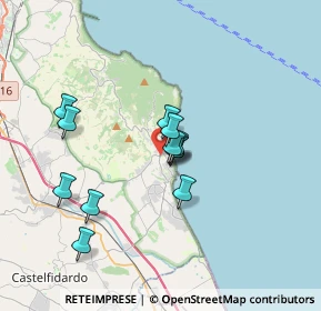 Mappa Via Sant'Antonio, 60020 Sirolo AN, Italia (2.8775)