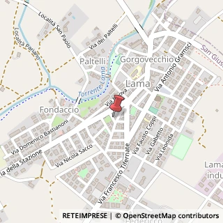 Mappa Via Togliatti, 4, 06016 San Giustino, Perugia (Umbria)