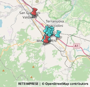 Mappa Via Trebbia, 52025 Montevarchi AR, Italia (1.79091)