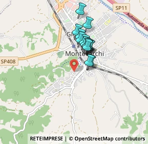 Mappa Via Trebbia, 52025 Montevarchi AR, Italia (0.66733)