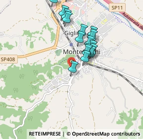 Mappa Via Trebbia, 52025 Montevarchi AR, Italia (0.86471)