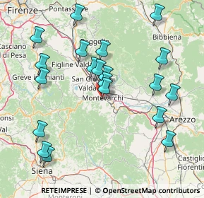 Mappa Via Trebbia, 52025 Montevarchi AR, Italia (17.325)