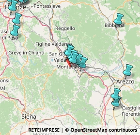 Mappa Via Trebbia, 52025 Montevarchi AR, Italia (24.2005)