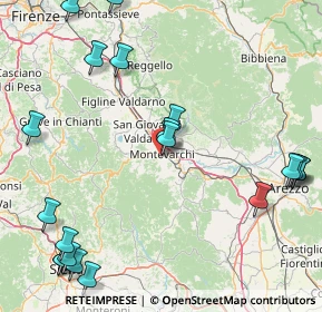 Mappa Via Trebbia, 52025 Montevarchi AR, Italia (23.7805)