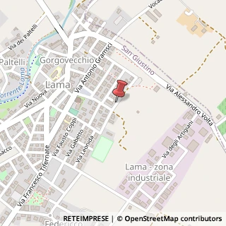 Mappa Via e. torricelli 9, 06100 San Giustino, Perugia (Umbria)